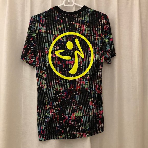 Men's Zumba Fitness T-Shirt, sz small - Picture 2 of 12